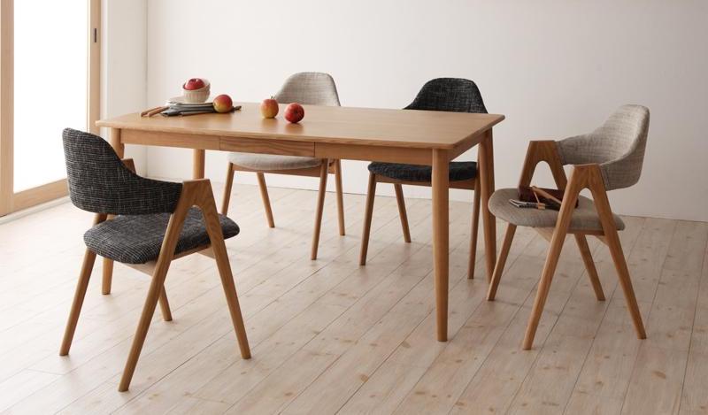 ダイニングセット（テーブル&チェア） 天然木タモ無垢材ダイニング 4人 5点セット(テーブル+チェア4脚) ハイタイプ W150 組立設置付 ダイニングセット（テーブル\u0026チェア） 天然木タモ無垢材ダイニング 4人